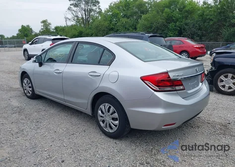 2013 Honda Civic Lx z USA, uszkodzony, nr VIN 19XFB2F53DE087666